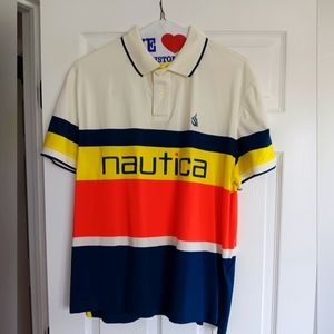 Polo style nautica short sleeve shirt